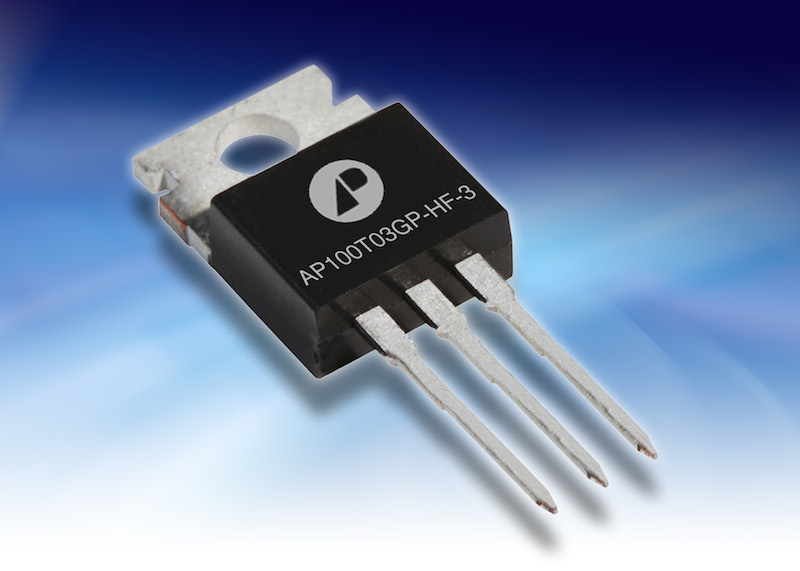 Power MOSFET from Advanced Power Electronics offers fast switching and ultra-low on-resistance